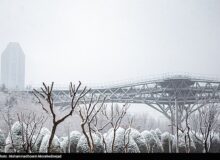 آغاز بارش باران و برف در تهران از دوشنبه