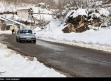 ترافیک سنگین در چالوس/بارش برف و باران در جاده‌های ۹ استان
