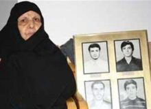 مادر ۴ شهید انقلاب و دفاع مقدس به فرزندان مطهرش پیوست