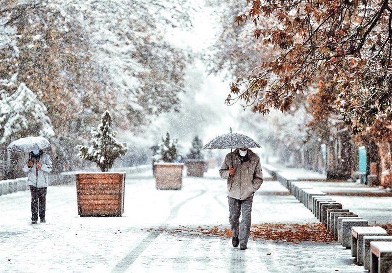 هواشناسی ایران۱۴۰۳/۹/۱۹؛هشدار بارش باران و برف در ۱۷ استان