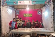 برپایی موکب نیمه شعبان در دزفول توسط گروه جهادی شهید باکری