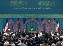 دیدار شرکت کنندگان مسابقات قرآن کریم با امام خامنه‌ای