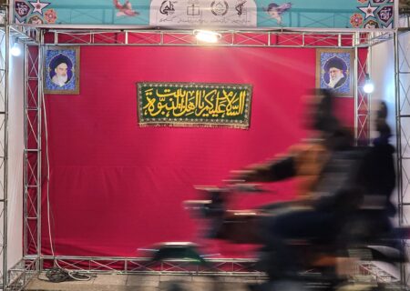 برپایی موکب نیمه شعبان در دزفول توسط گروه جهادی شهید باکری
