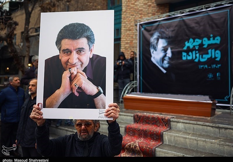 مراسم یادبود «منوچهر والی‌زاده» در خانه هنرمندان