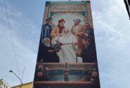 کدام شاعران در دیوارنگاره میدان جهاد کنار لطفی هستند