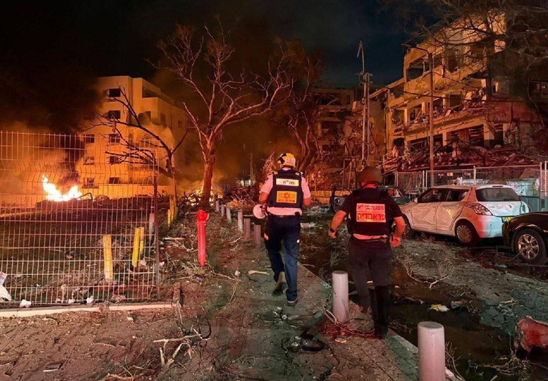 دور جدید حملات موشکی ایران به اسرائیل آغاز شد