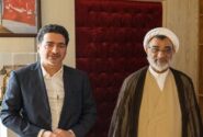 دیدار همایون شجریان و دبیر شورای عالی انقلاب فرهنگی