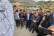 بازدید وزیر راه و شهرسازی از روند ساخت باند دوم تونل آزادی در محور ایلام ـ حمیل