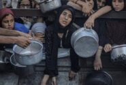 تشییع غزه روی دست گرسنگان/ داغ ننگی بر پیشانی حاکمان عرب