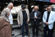 دیدار هنرمندان پیشکسوت با جبلی در ساختمان شیشه‌ای شیشه‌ای