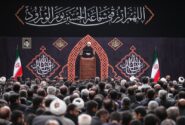 عزاداری شب هشتم محرم در حسینیه امام خمینی(ره)