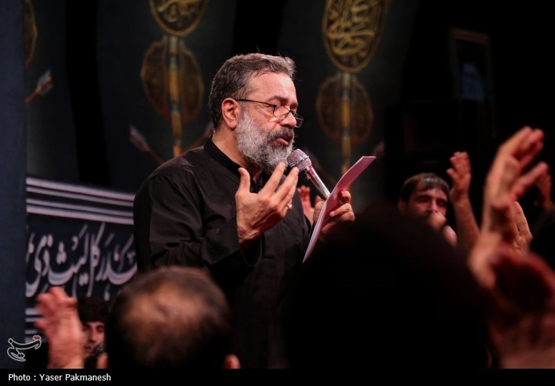 مداحی محمود کریمی در شب ششم محرم
