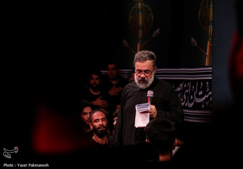 مداحی محمود کریمی در شب پنجم محرم