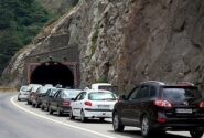 ترافیک سنگین در کندوان/ بارش باران در جاده‌های استان گیلان