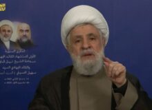 شیخ نعیم قاسم: هشدار درباره پروژه «اسرائیل بزرگ»/ طرح ترامپ مملو از خطرات است