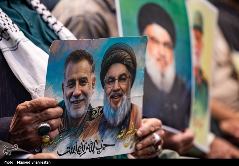 مراسم بزرگداشت فرماندهان جبهه مقاومت در تهران آغاز شد